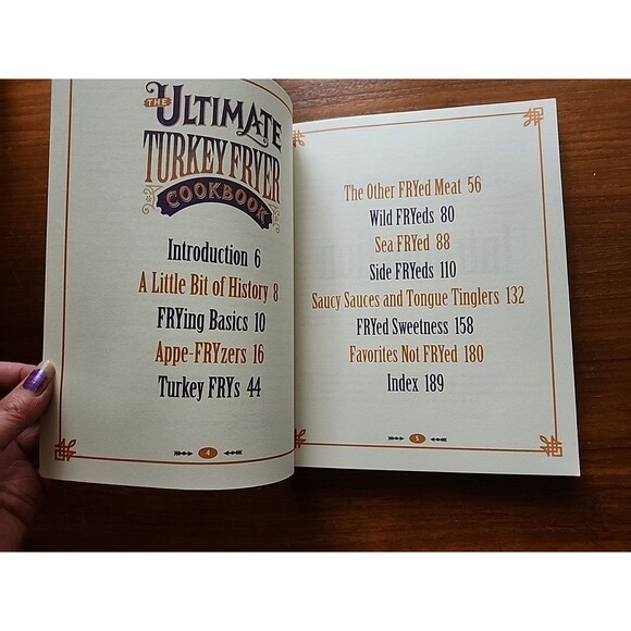 The Ultimate Turkey Fryer Cookbook Reece Williams Meat Fish Veggies Desserts PB - Picture 5 of 12